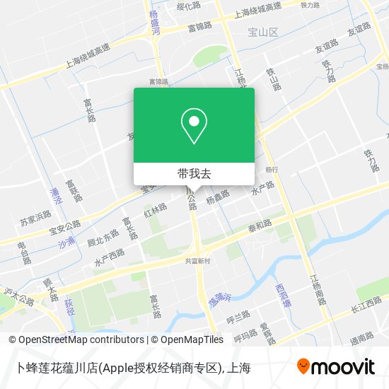 卜蜂莲花蕴川店(Apple授权经销商专区)地图