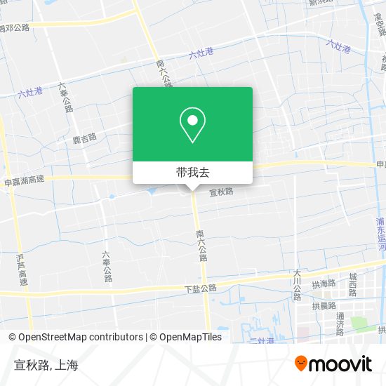 宣秋路地图