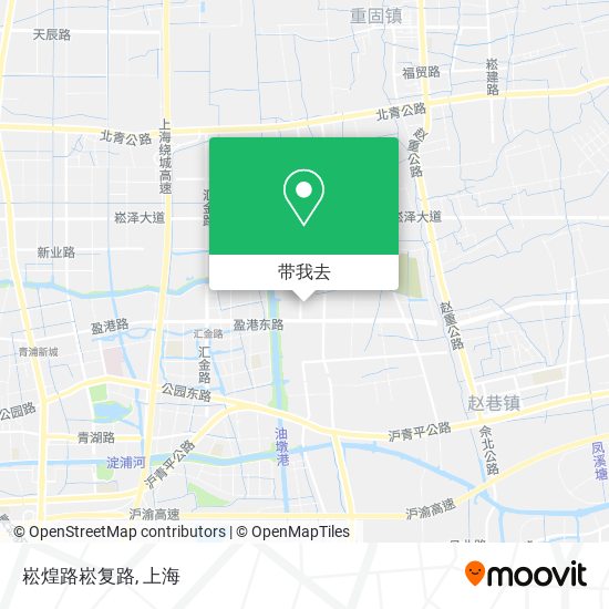 崧煌路崧复路地图