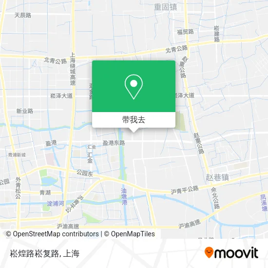 崧煌路崧复路地图