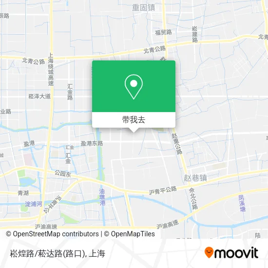 崧煌路/菘达路(路口)地图