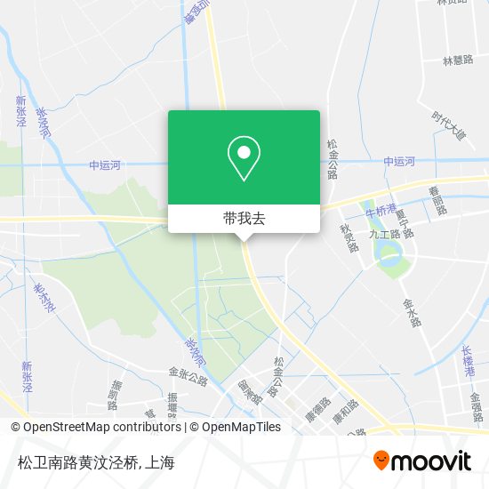 松卫南路黄汶泾桥地图