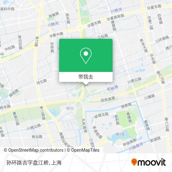 孙环路吉字盘江桥地图