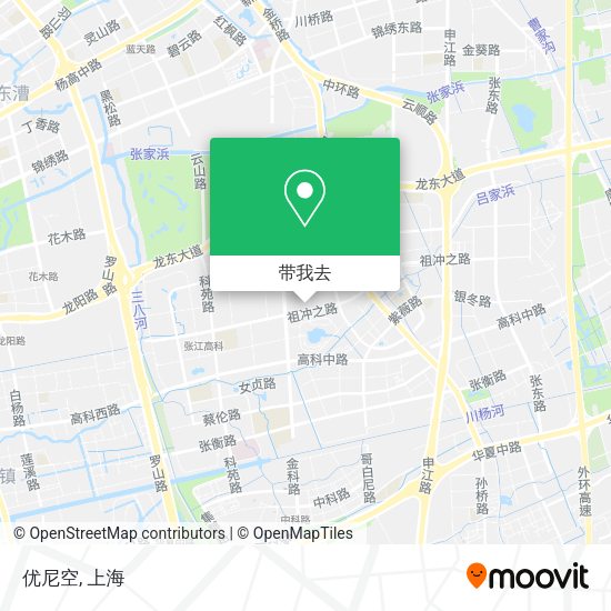 优尼空地图