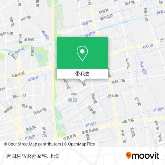 唐四村马家孙家宅地图