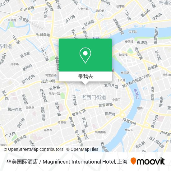 华美国际酒店 / Magnificent International Hotel地图