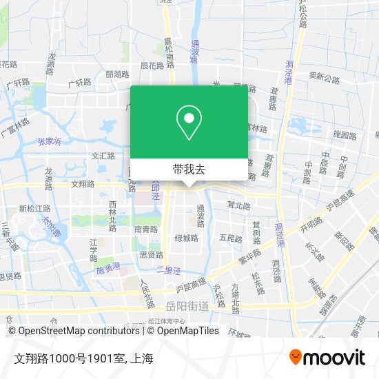 文翔路1000号1901室地图