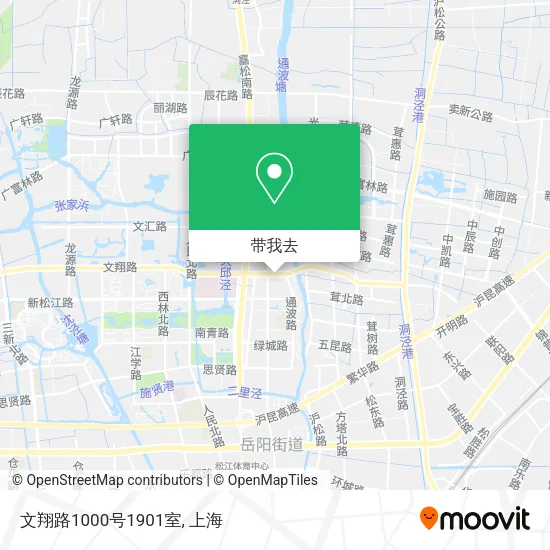 文翔路1000号1901室地图