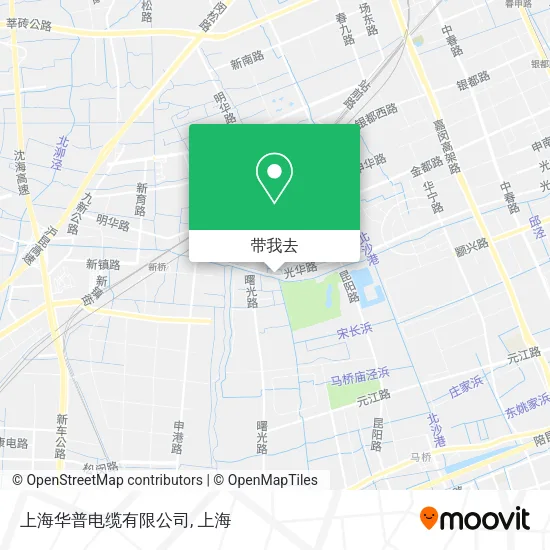 上海华普电缆有限公司地图