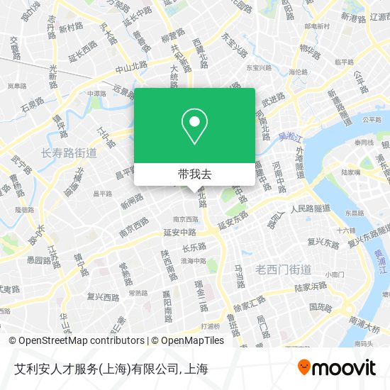 艾利安人才服务(上海)有限公司地图