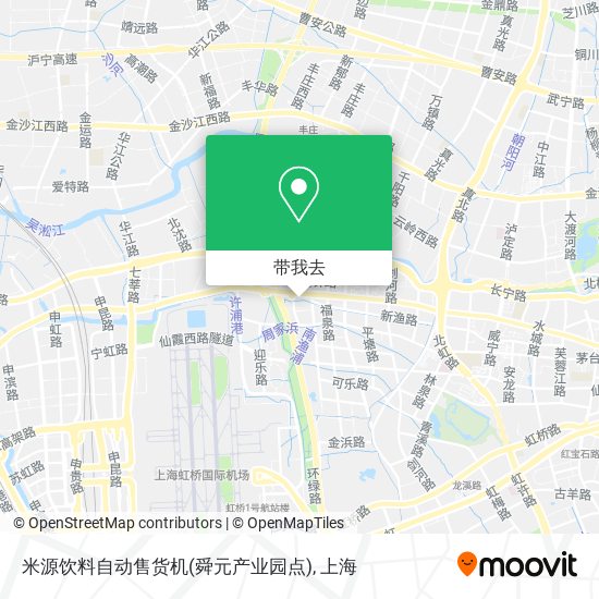 米源饮料自动售货机(舜元产业园点)地图