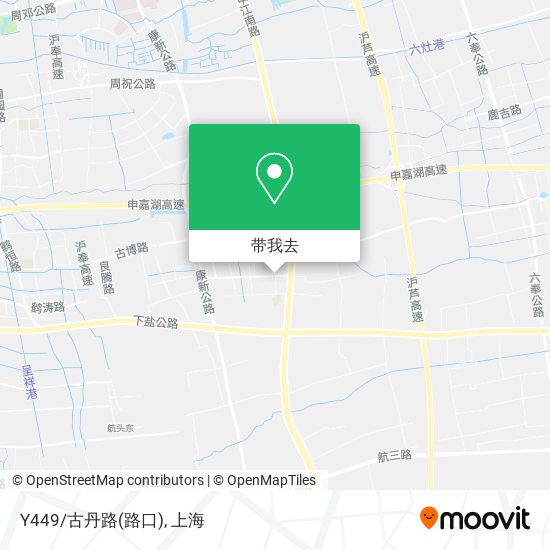 Y449/古丹路(路口)地图