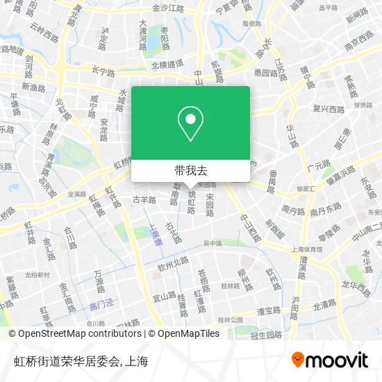 虹桥街道荣华居委会地图