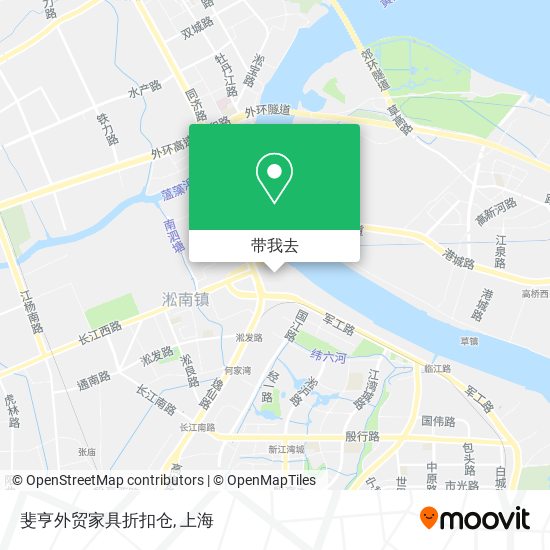 斐亨外贸家具折扣仓地图