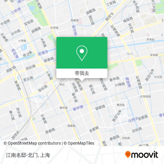 江南名邸-北门地图