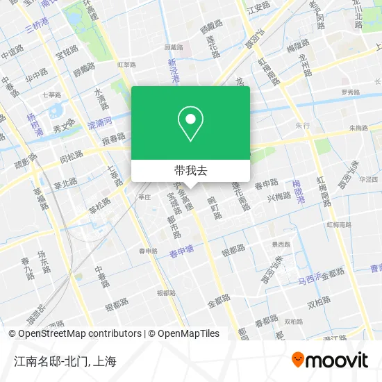 江南名邸-北门地图