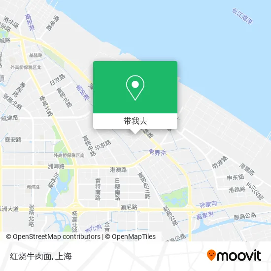 红烧牛肉面地图