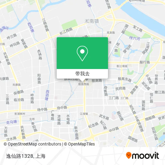 逸仙路1328地图