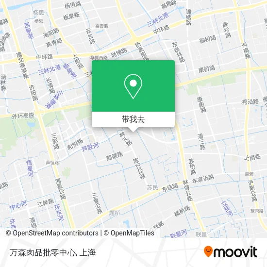 万森肉品批零中心地图