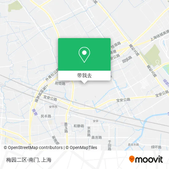 梅园二区-南门地图