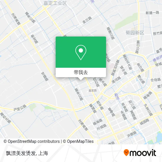 飘漂美发烫发地图
