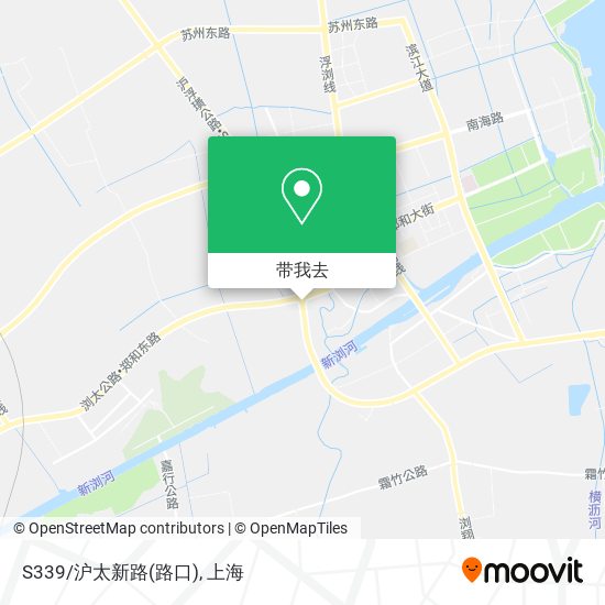 S339/沪太新路(路口)地图