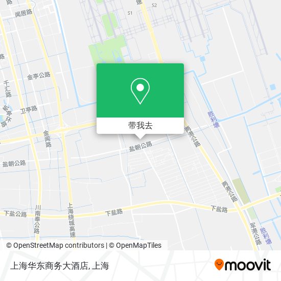 上海华东商务大酒店地图