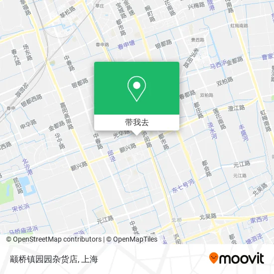颛桥镇园园杂货店地图