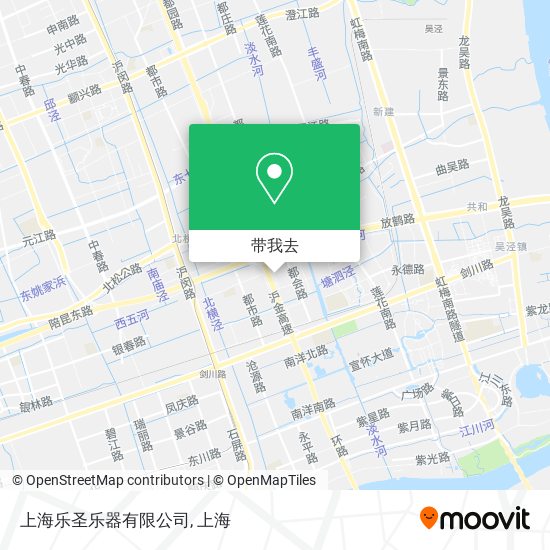 上海乐圣乐器有限公司地图
