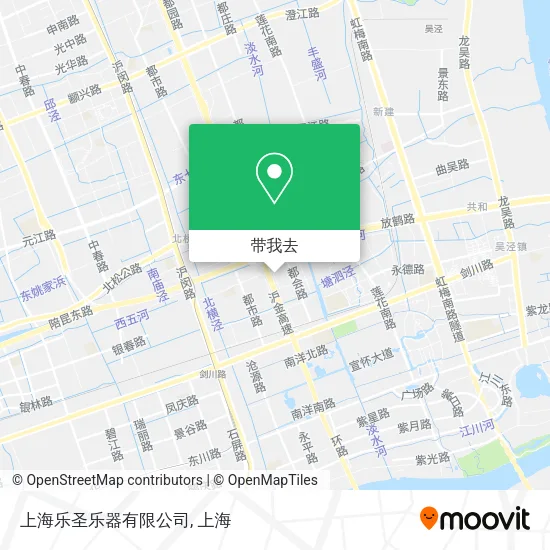 上海乐圣乐器有限公司地图