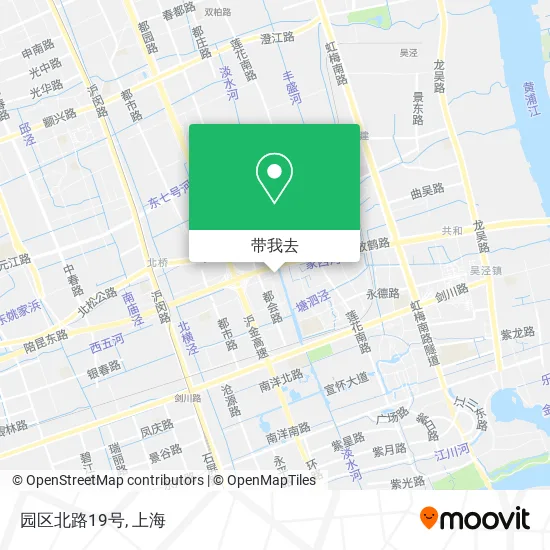 园区北路19号地图