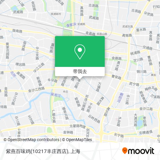 紫燕百味鸡(10217丰庄西店)地图