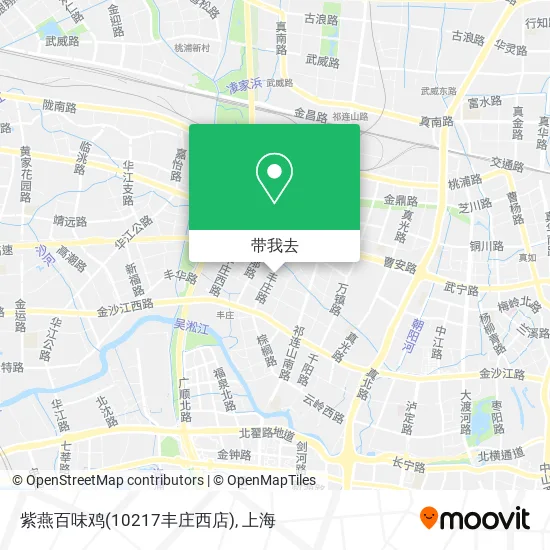 紫燕百味鸡(10217丰庄西店)地图