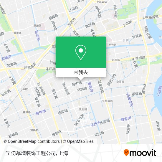 罡仞幕墙装饰工程公司地图