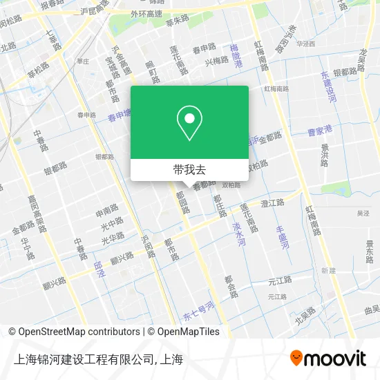 上海锦河建设工程有限公司地图