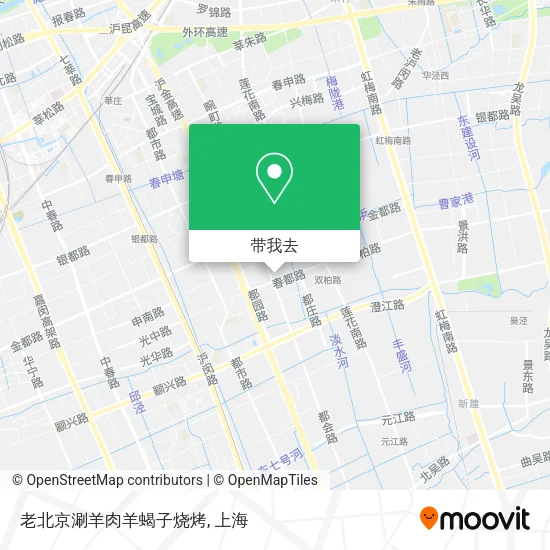 老北京涮羊肉羊蝎子烧烤地图