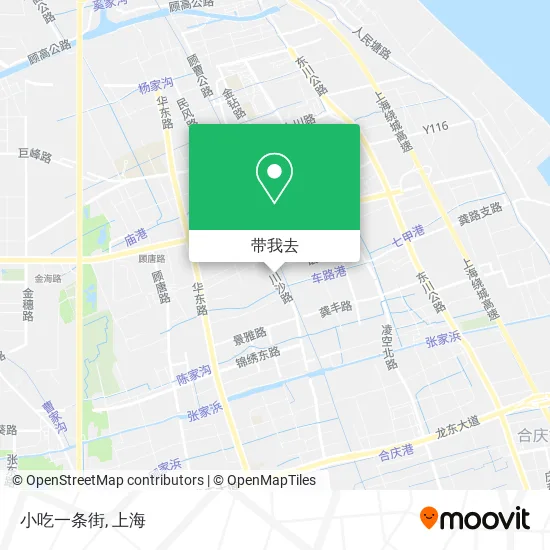 小吃一条街地图