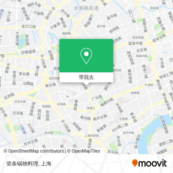 壹条锅物料理地图