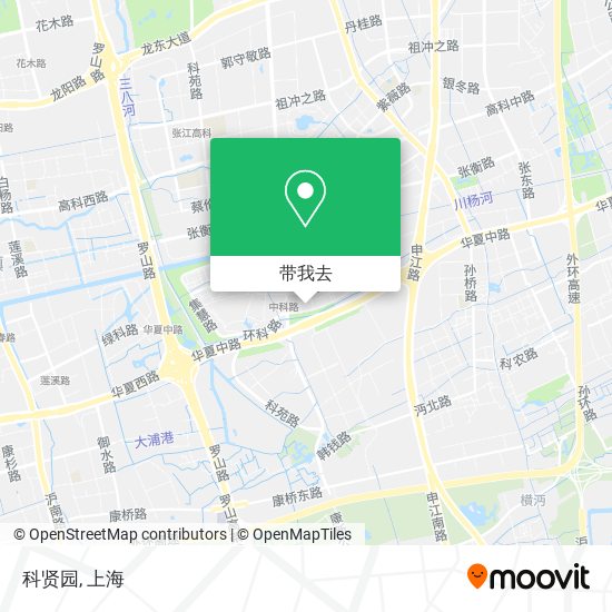 科贤园地图