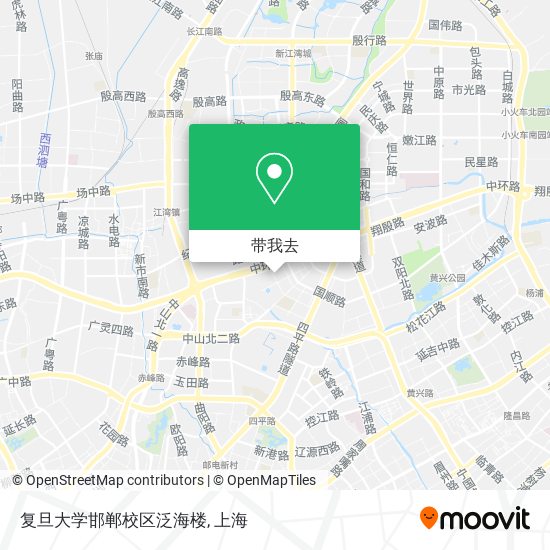 复旦大学邯郸校区泛海楼地图