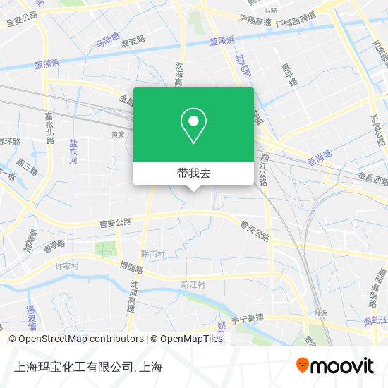 上海玛宝化工有限公司地图