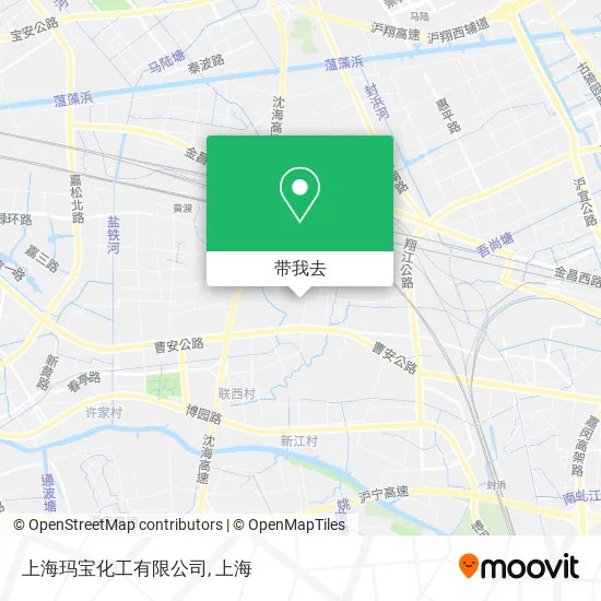 上海玛宝化工有限公司地图