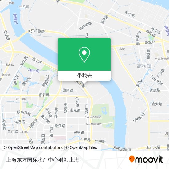 上海东方国际水产中心4幢地图