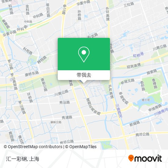 汇一彩钢地图
