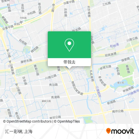汇一彩钢地图