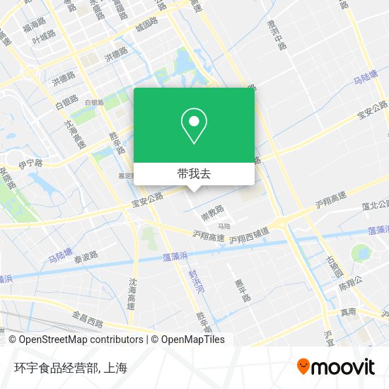 环宇食品经营部地图