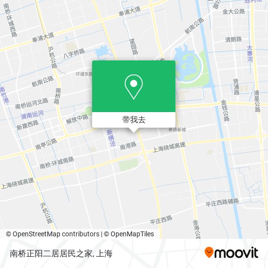 南桥正阳二居居民之家地图