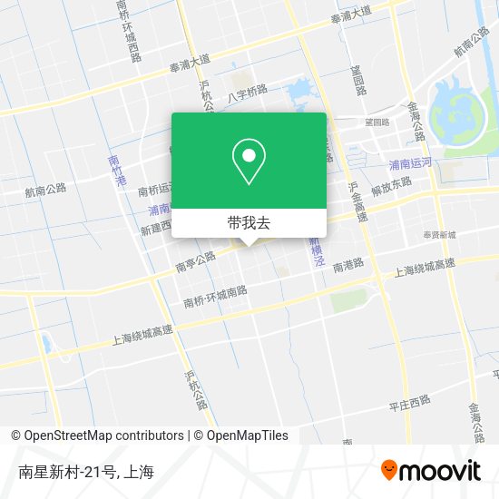 南星新村-21号地图