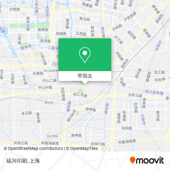 福兴印刷地图