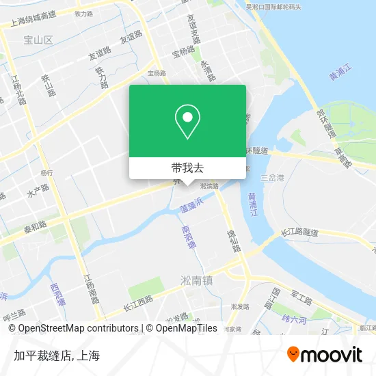 加平裁缝店地图